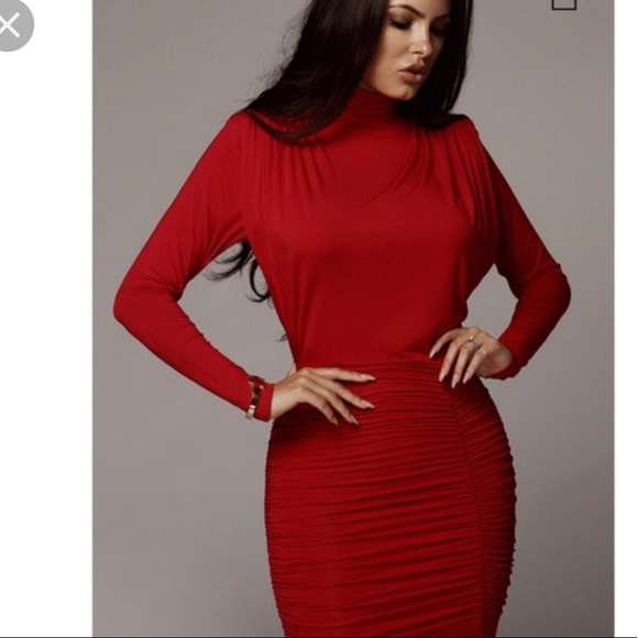 JLUXLABEL Dresses & Skirts - JLUXLABEL Red Billie Mini Dress